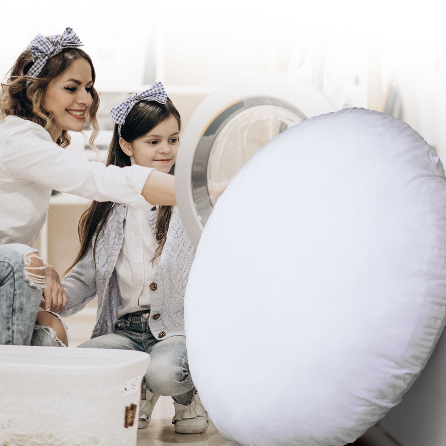 Cheer Collection 36" Round Floor Pillow for Meditation - Yoga Cushion with Insert