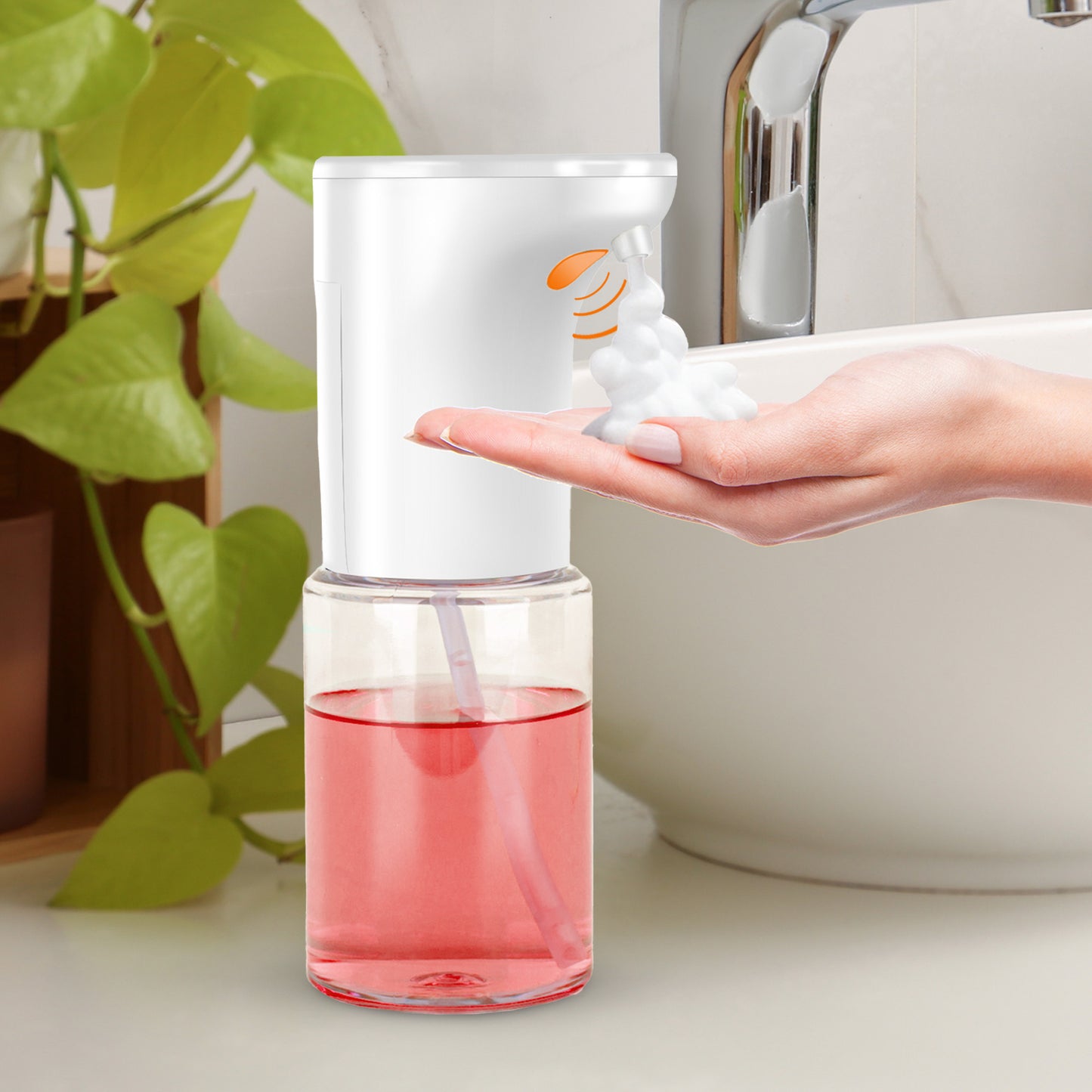 Cheer Collection Touchless Soap Dispenser Foam or Spray 300ml Automatic Sensor