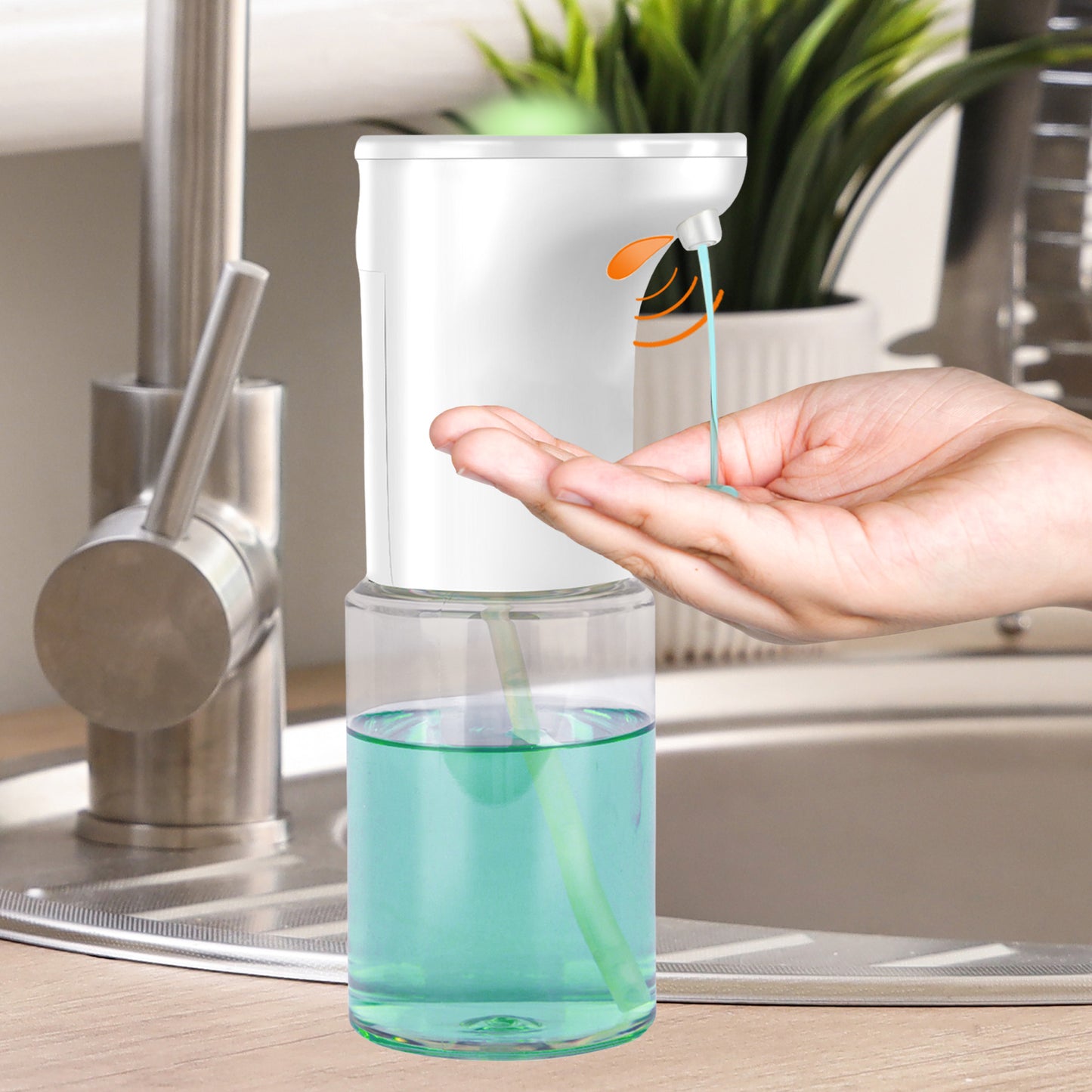 Cheer Collection Touchless Soap Dispenser Foam or Spray 300ml Automatic Sensor