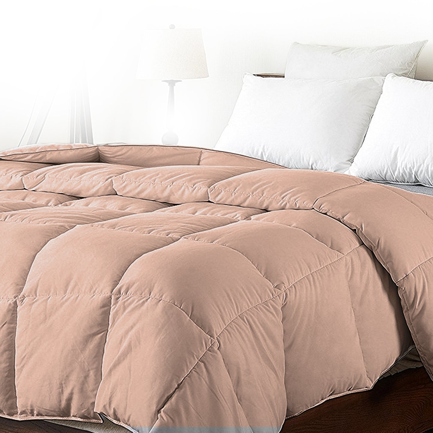 Cheer Collection All Season Down Alternative Comforter - Assorted Colors and Sizes
