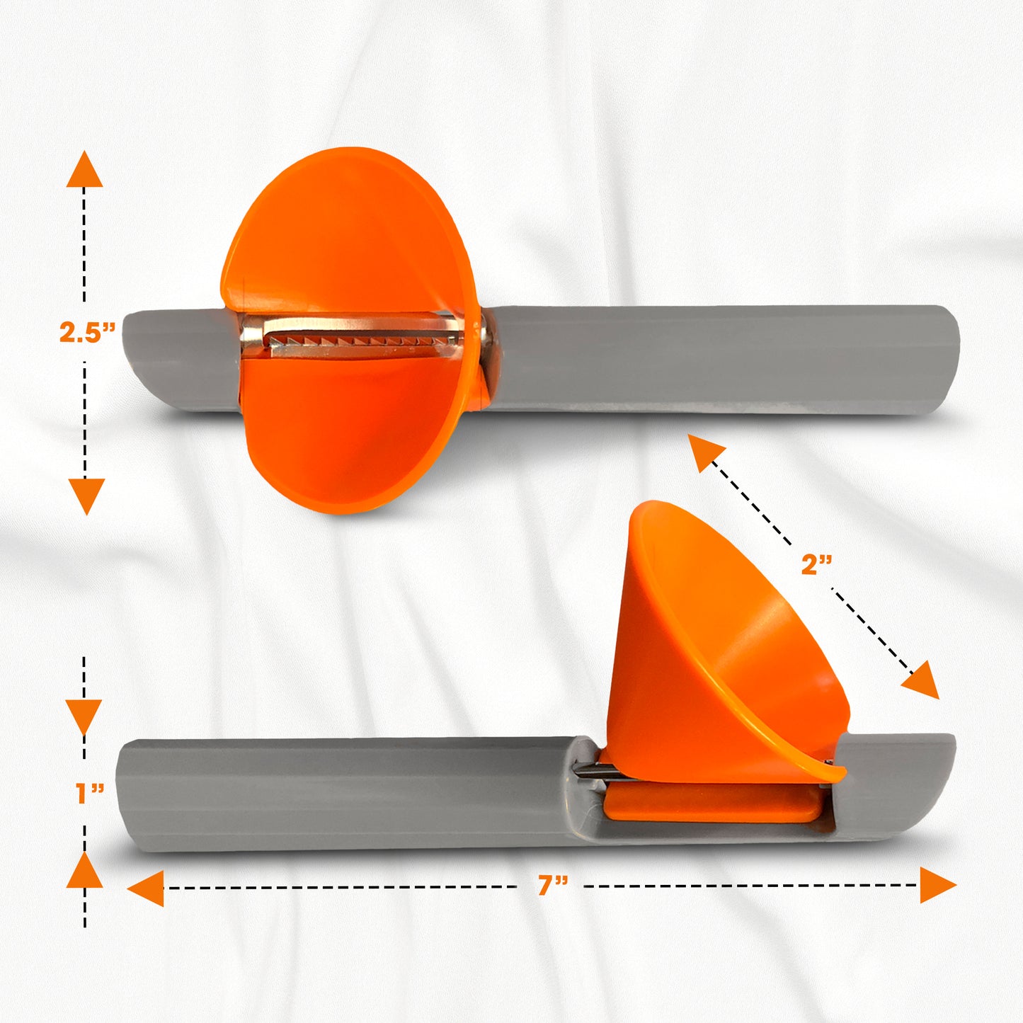Cheer Collection Vegetable Peeler and Spiralizer