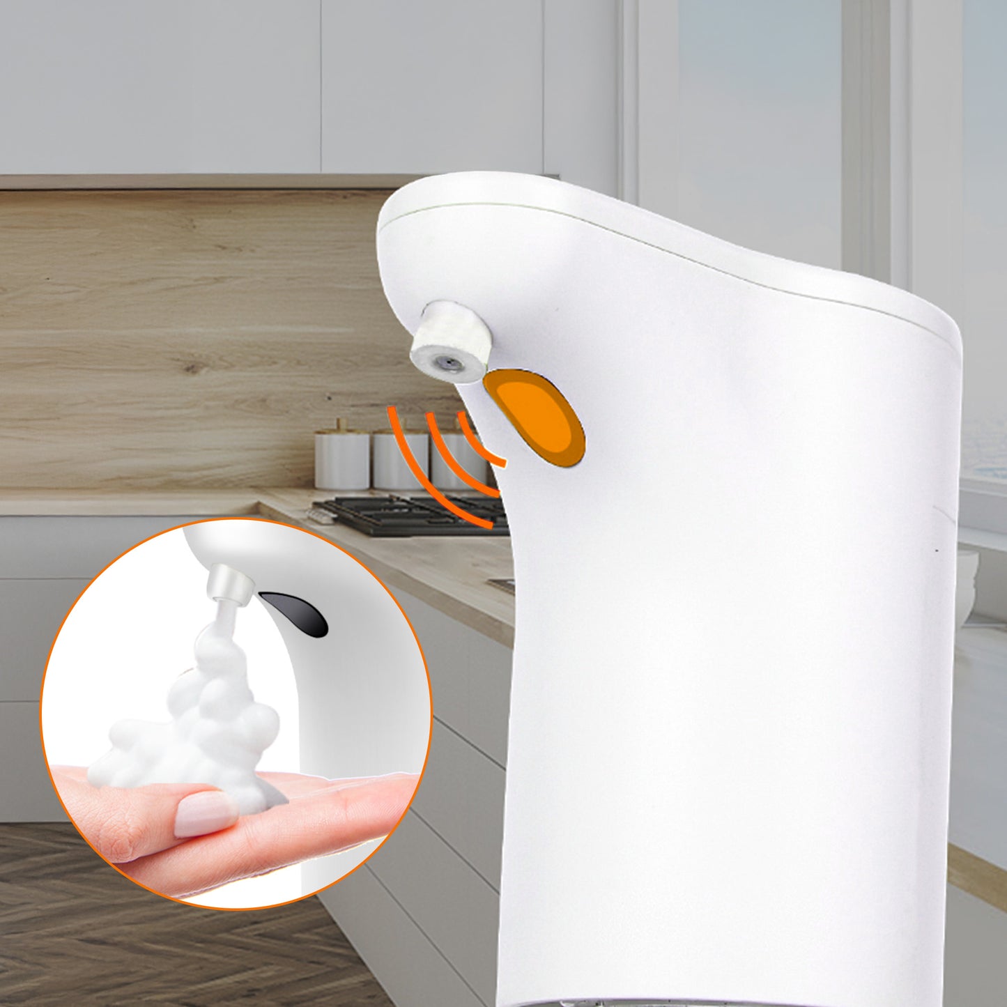 Cheer Collection Touchless Soap Dispenser Foam or Spray 300ml Automatic Sensor