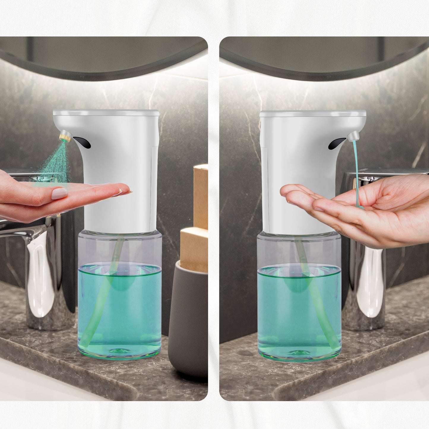 Cheer Collection Touchless Soap Dispenser Foam or Spray 300ml Automatic Sensor