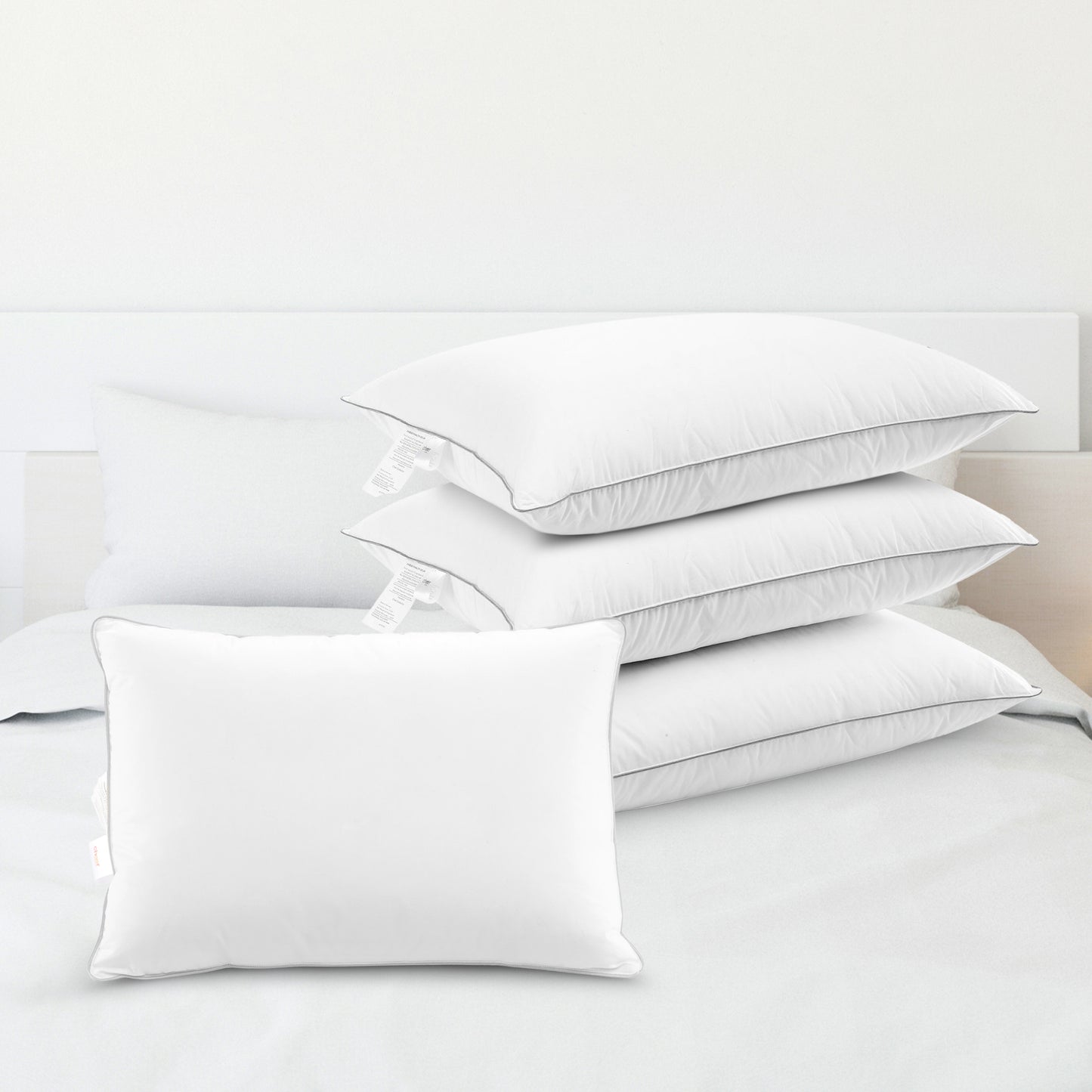 Cheer Collection Down Alternative Pillows (Set of 4)