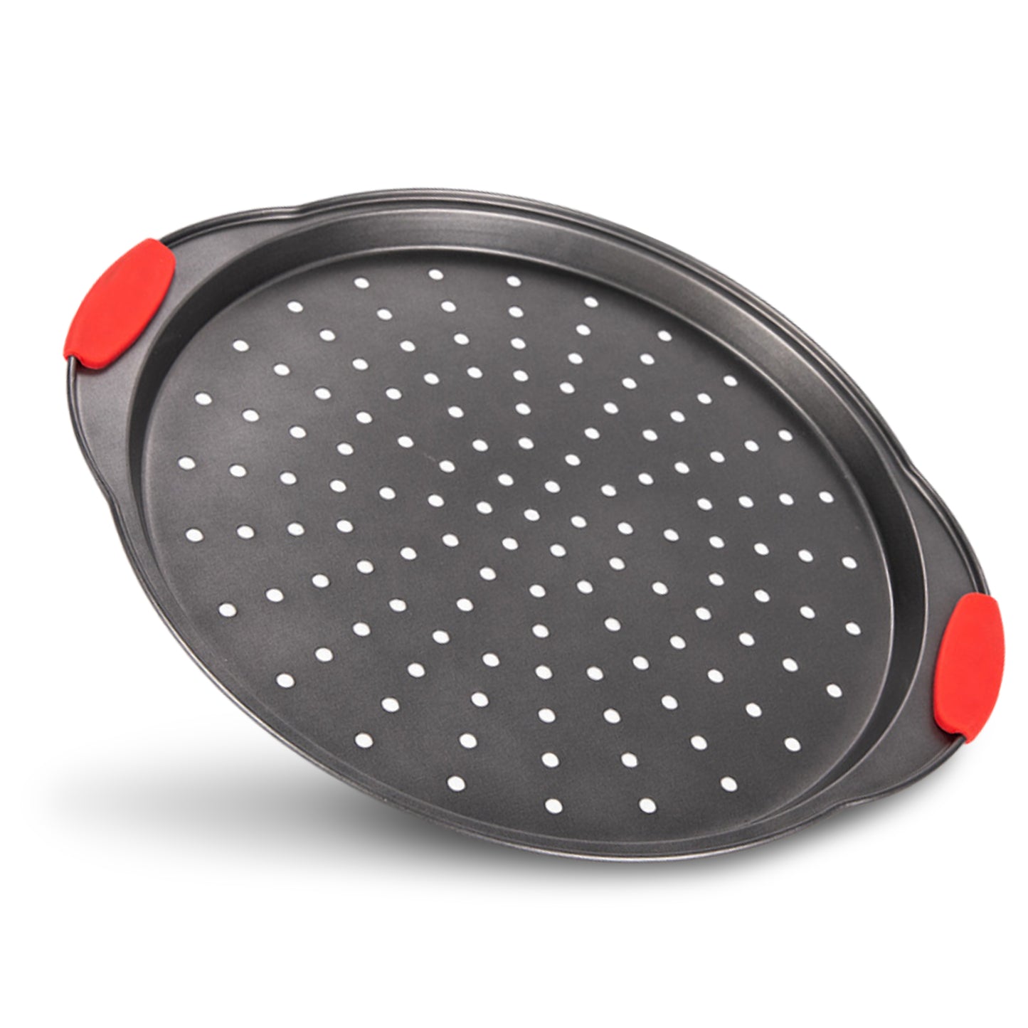 Cheer Collection 13-Inch Premium Nonstick Pizza Pan – Effortless Crisp Crust Perfection