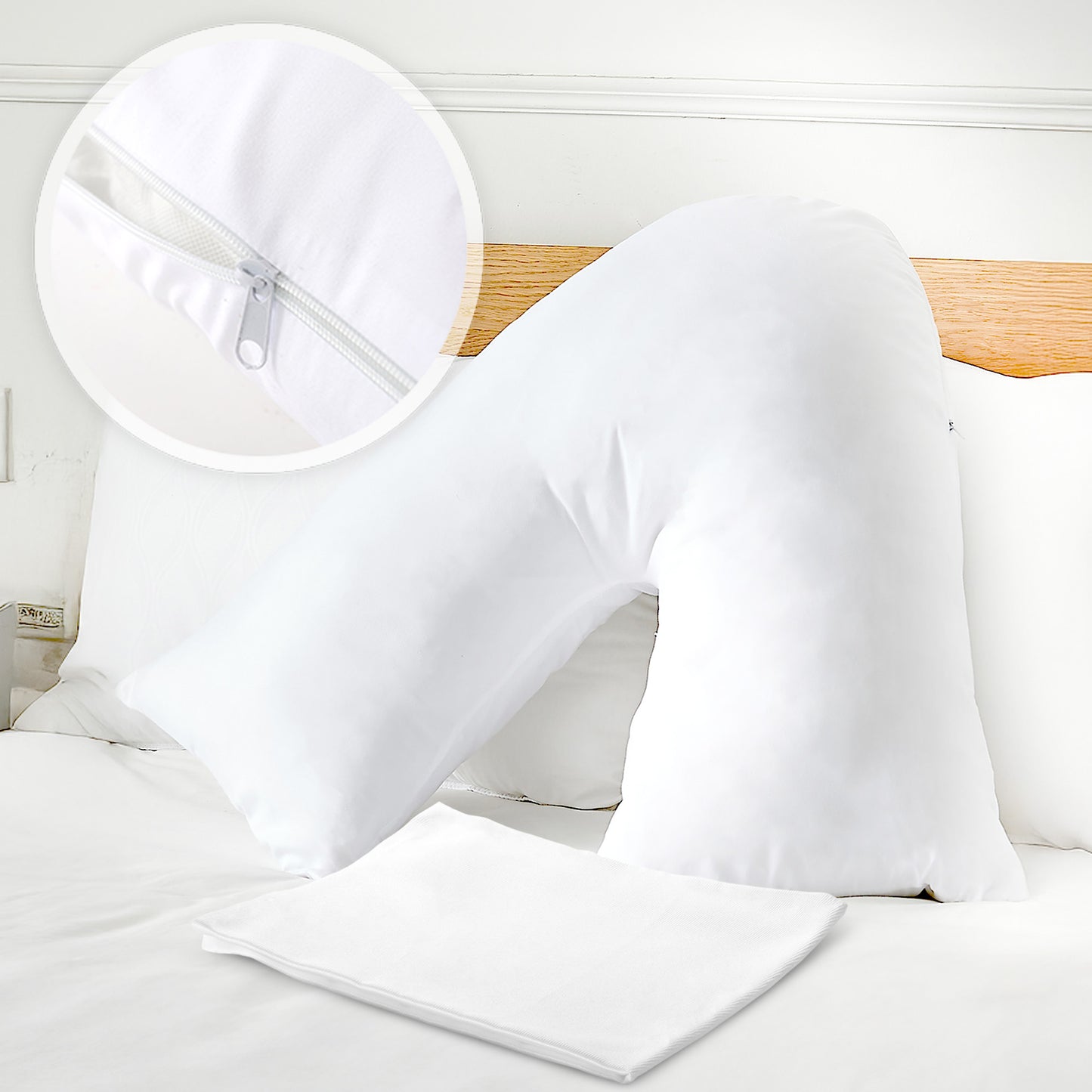 Cheer Collection Pillowcase for V Shape Pillow
