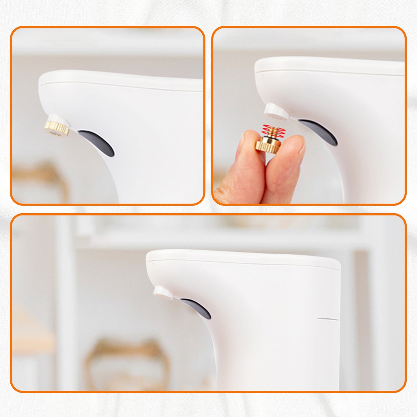 Cheer Collection Touchless Soap Dispenser Foam or Spray 300ml Automatic Sensor