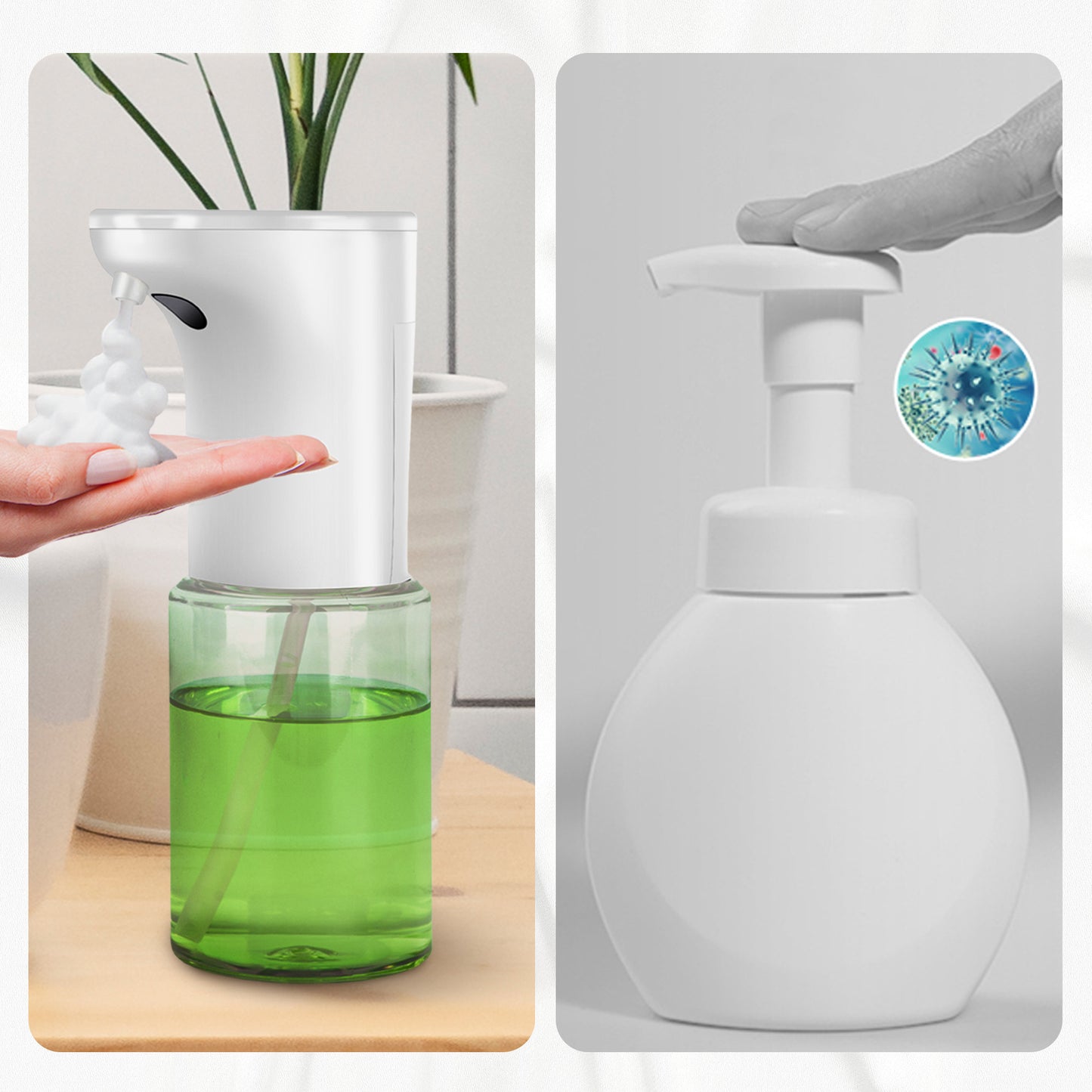 Cheer Collection Touchless Soap Dispenser Foam or Spray 300ml Automatic Sensor