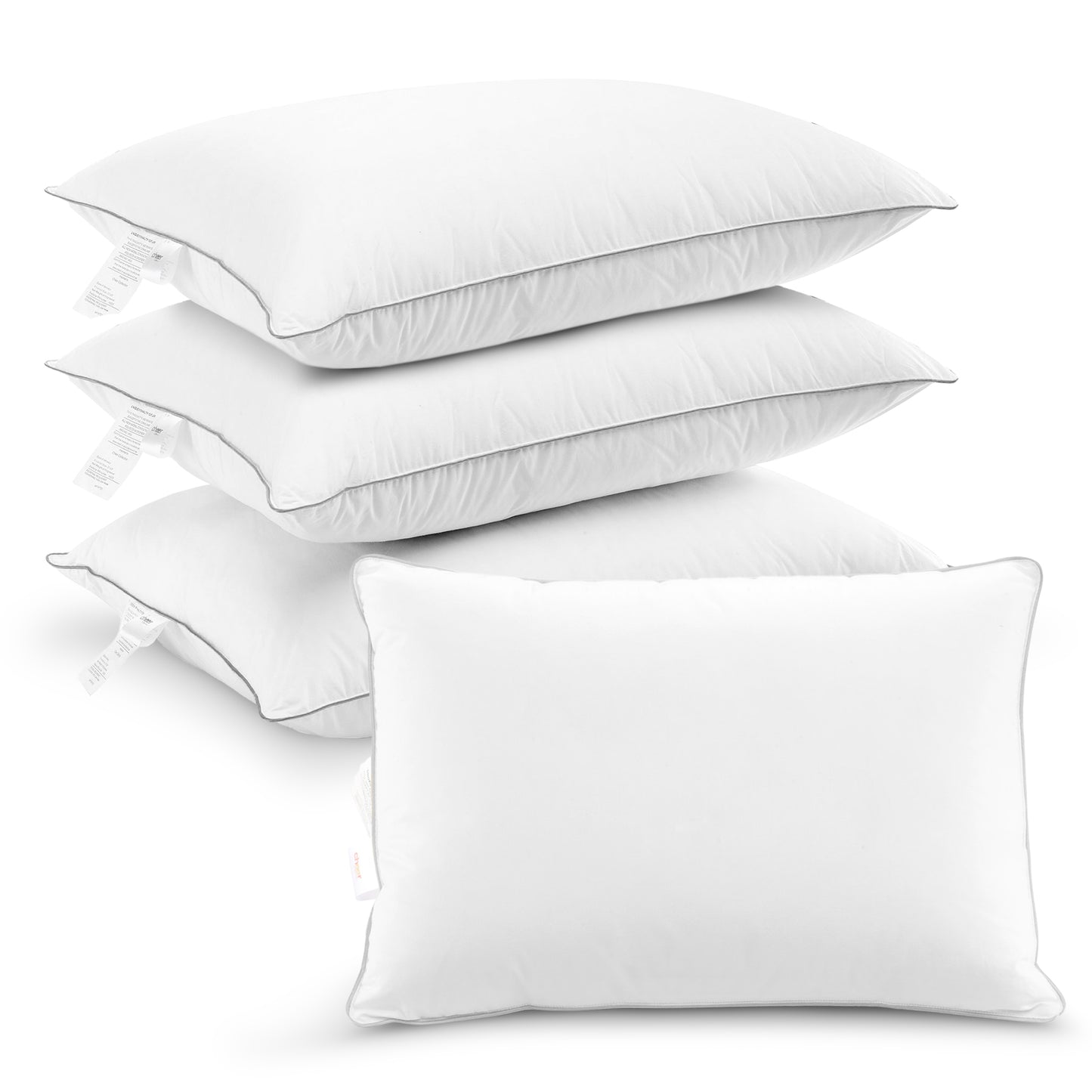 Cheer Collection Down Alternative Pillows (Set of 4)