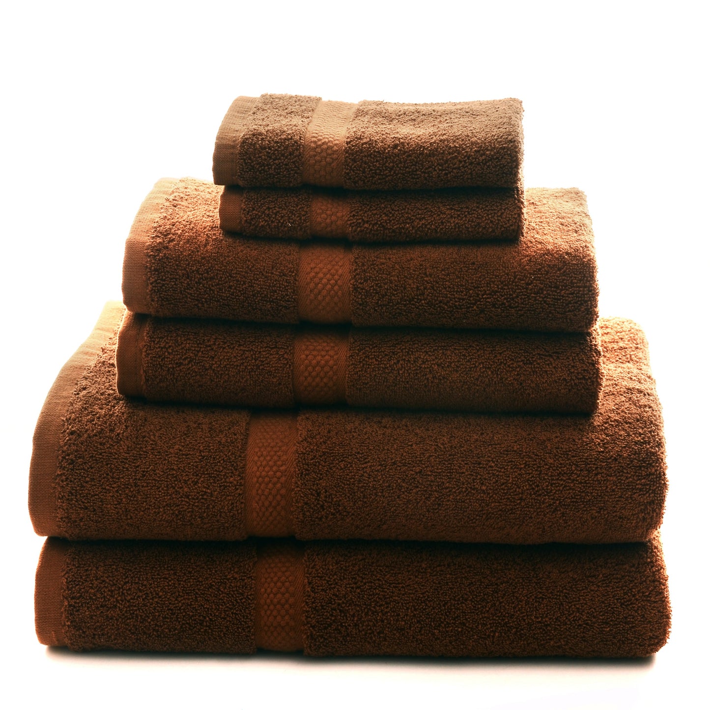 Cheer Collection 550 GSM 6 Piece Towel Set - Assorted Colors
