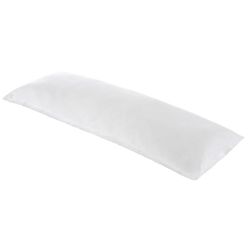 Cheer Collection Hypoallergenic Down Alternative Premium 20 x 54 Side Body Pillow Washable Cover