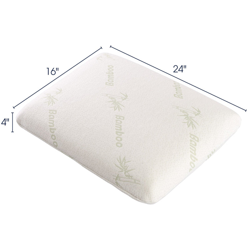 Cheer Collection Latex Memory Foam Pillow