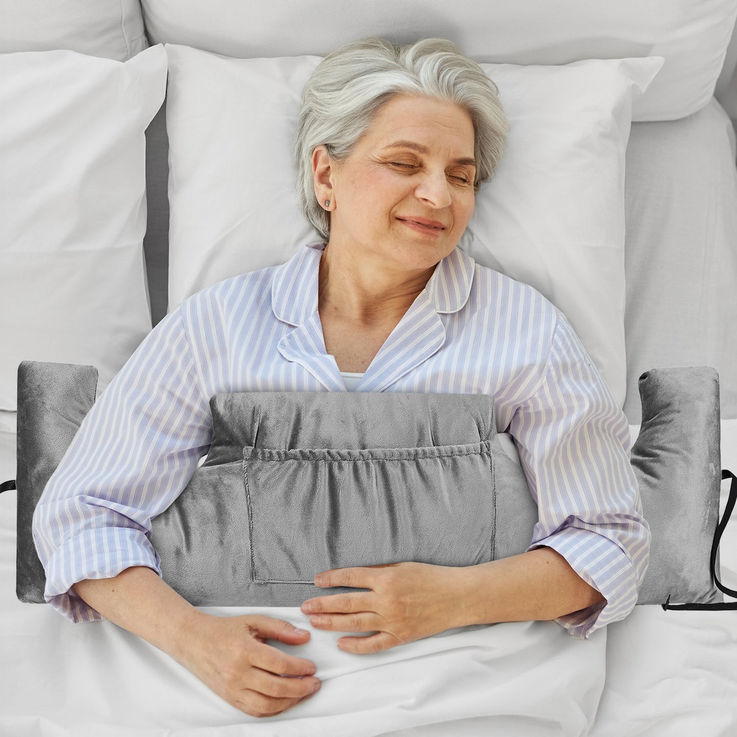 Cheer Collection Post Mastectomy Pillow - Post Surgery Chest Protection Pillow