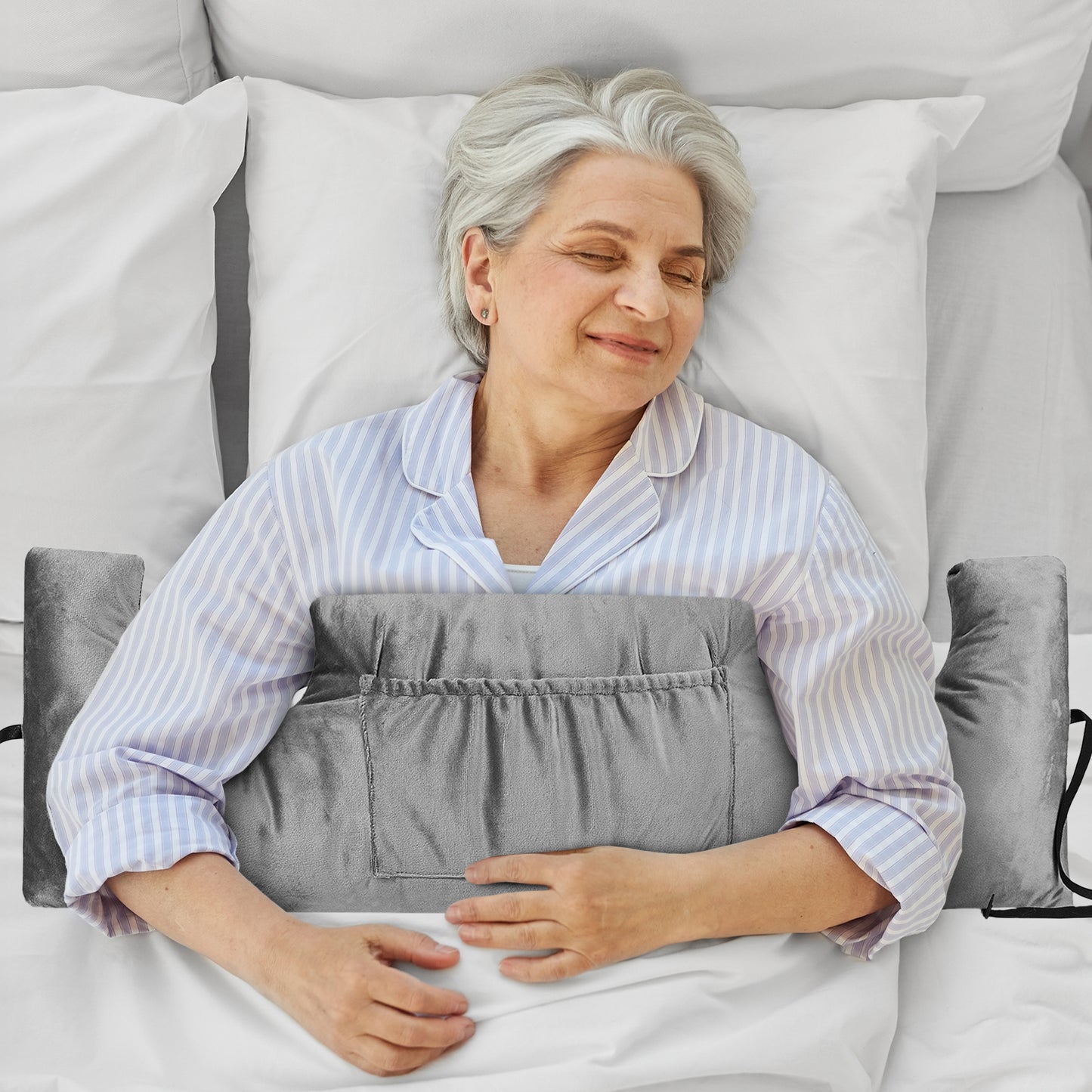 Cheer Collection Post Mastectomy Pillow - Post Surgery Chest Protection Pillow