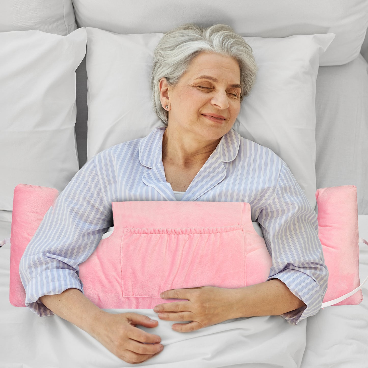 Cheer Collection Post Mastectomy Pillow - Post Surgery Chest Protection Pillow