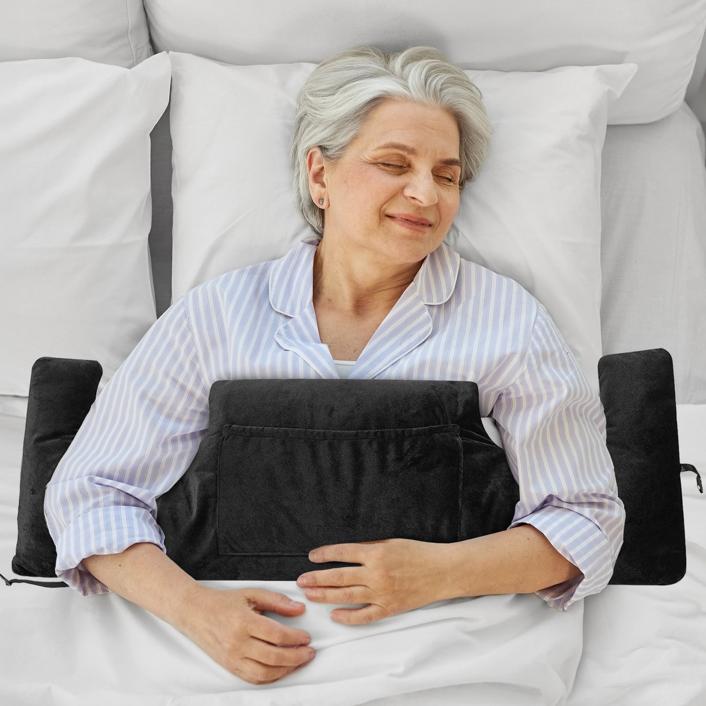 Cheer Collection Post Mastectomy Pillow - Post Surgery Chest Protection Pillow