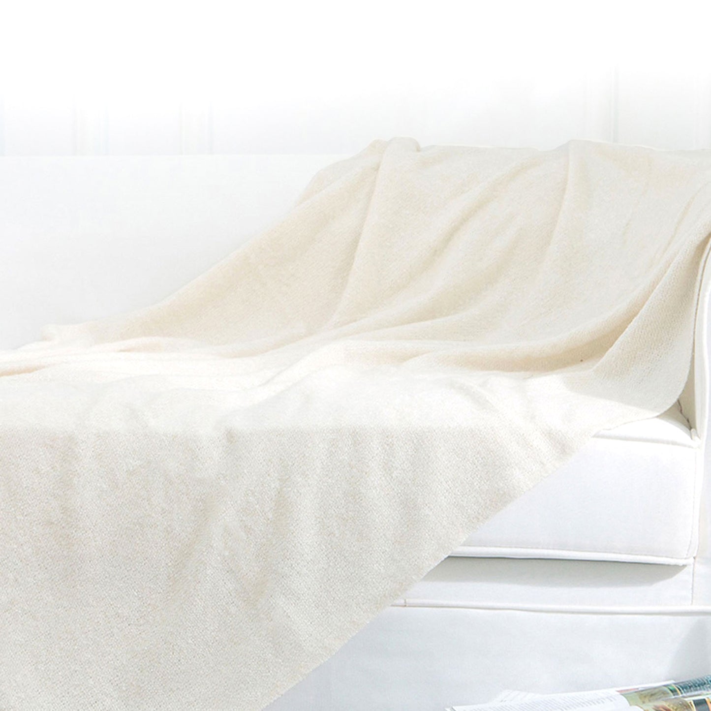 Cheer Collection Ultra Soft Knit Throw Blanket | 100% Acrylic Accent Throw - 50 x 60 inches
