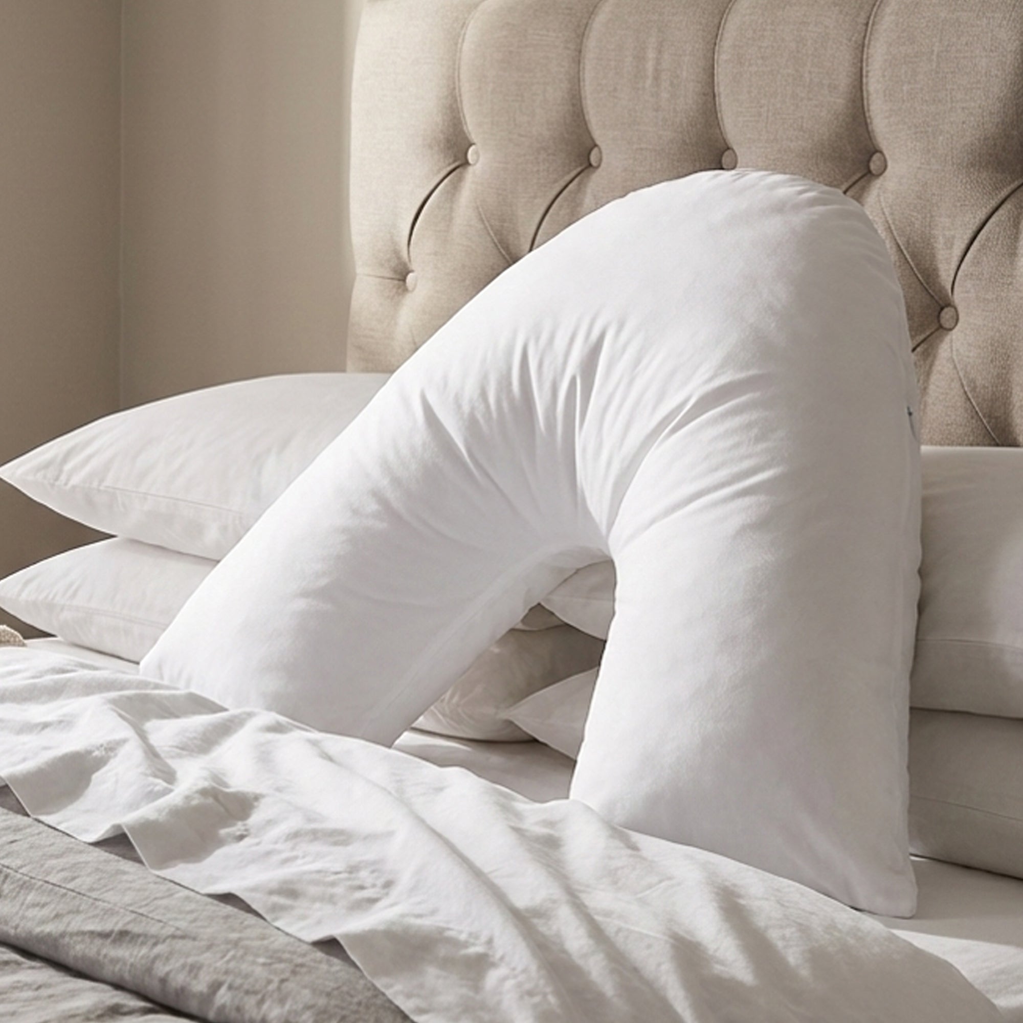 Cheer Collection Hypoallergenic Down Alternative Premium Pregnancy