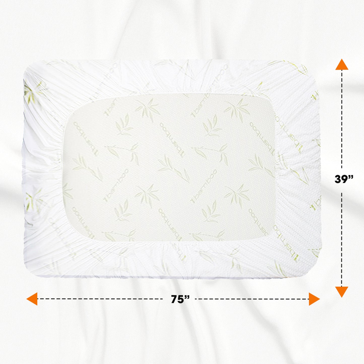 Cheer Collection Bamboo Waterproof Mattress Protector, Full