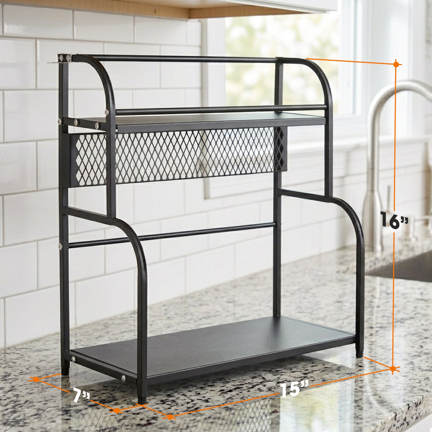 Cheer Collection Kitchen organizer and Spice Rack