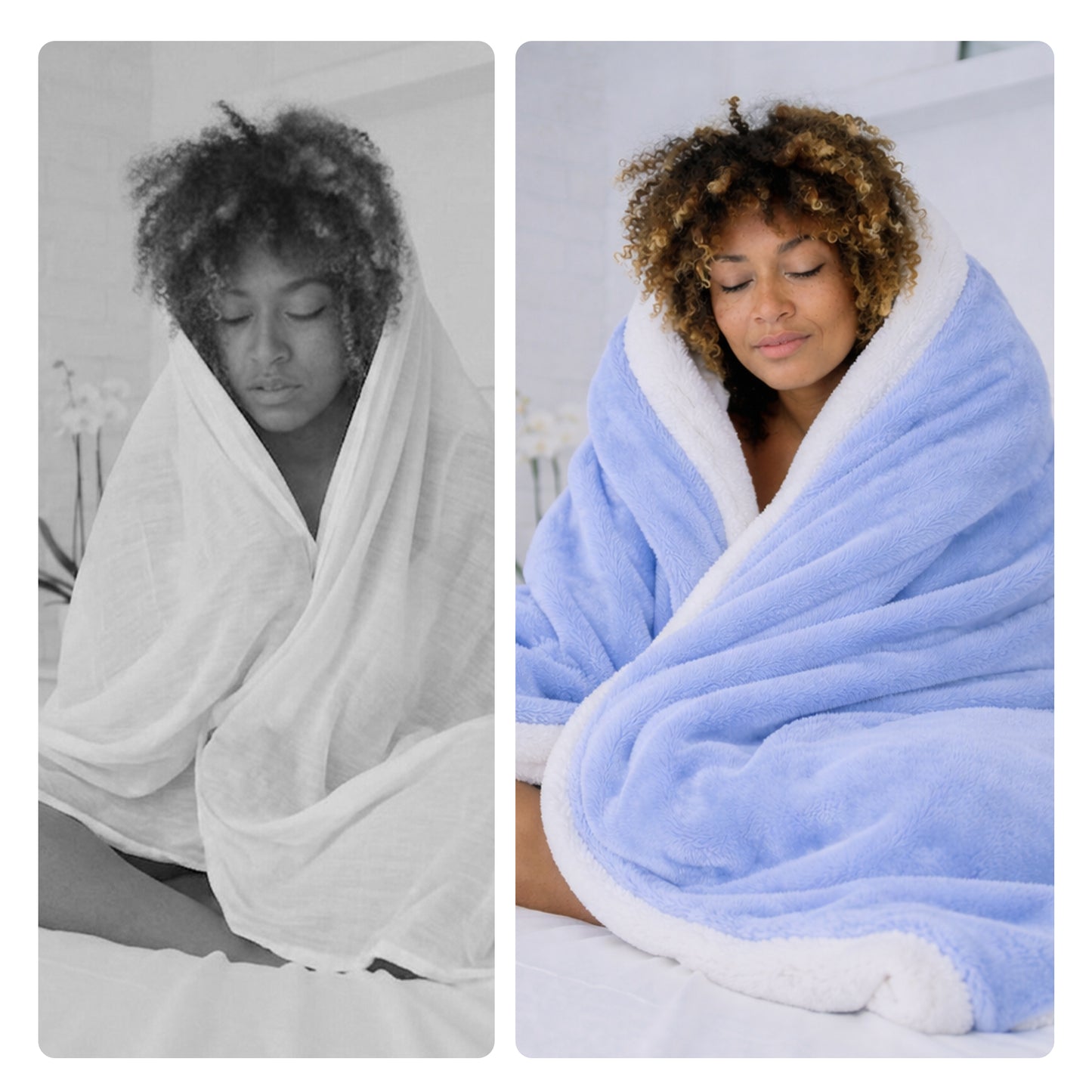 Cheer Collection Microsherpa Throw Blanket - Luxury Soft Velvet, Elegant Decorated, Stylish Accent Blanket