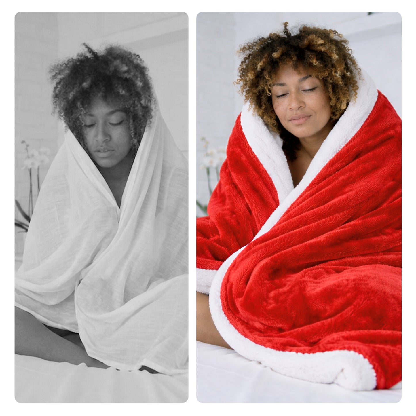 Cheer Collection Microsherpa Throw Blanket - Luxury Soft Velvet, Elegant Decorated, Stylish Accent Blanket