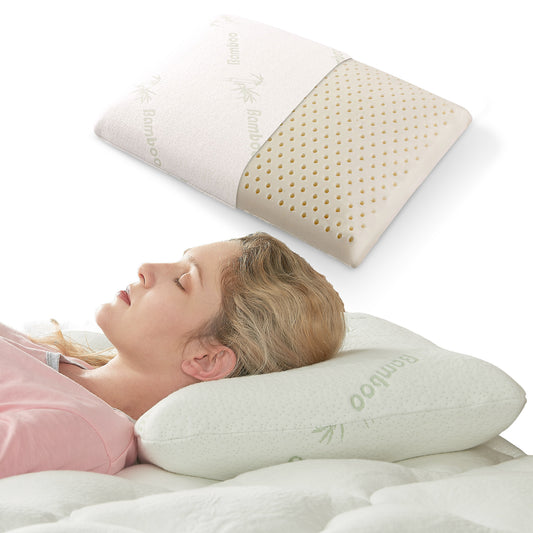 Cheer Collection Latex Memory Foam Pillow