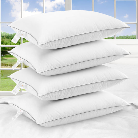 Cheer Collection Down Alternative Pillows (Set of 4)