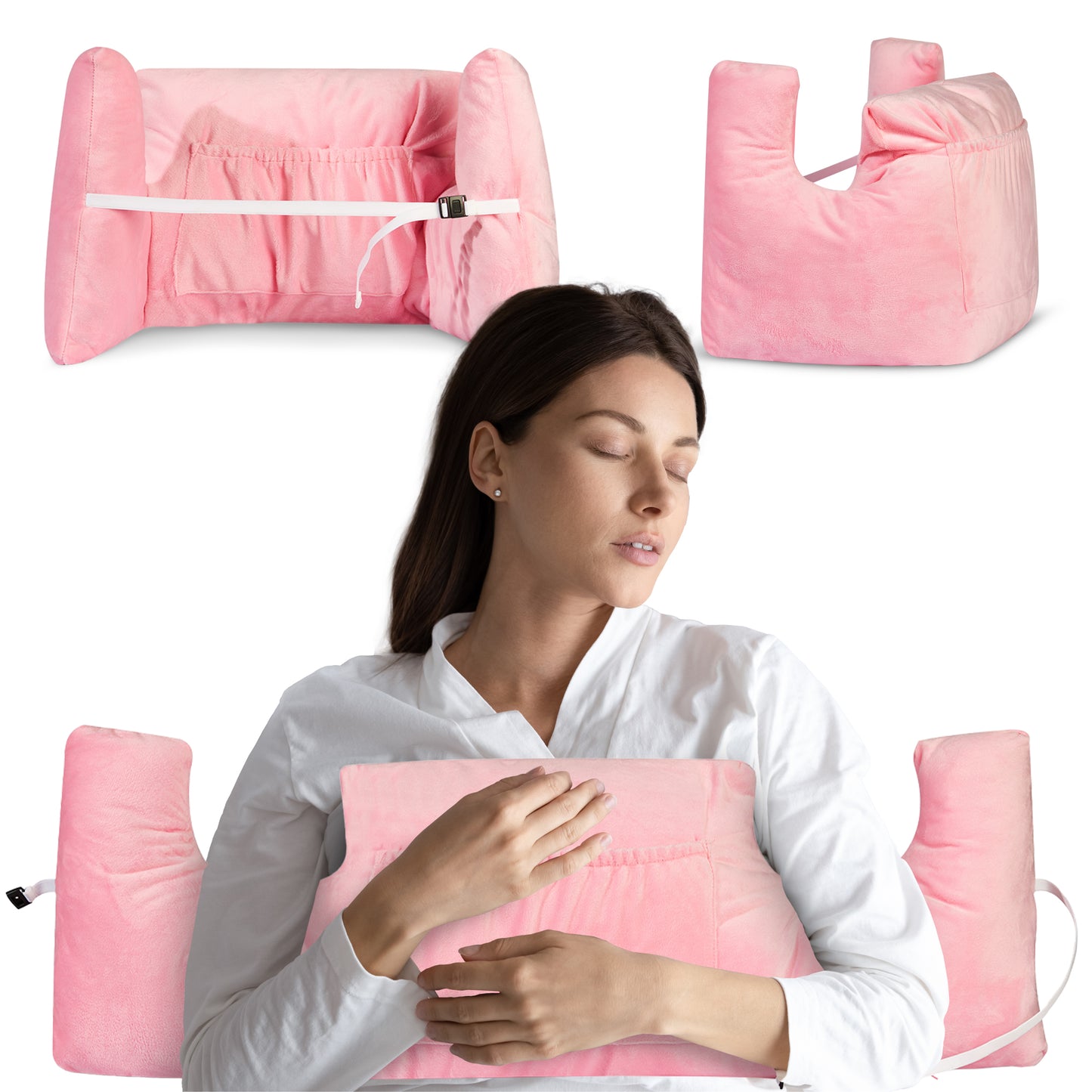 Cheer Collection Post Mastectomy Pillow - Post Surgery Chest Protection Pillow