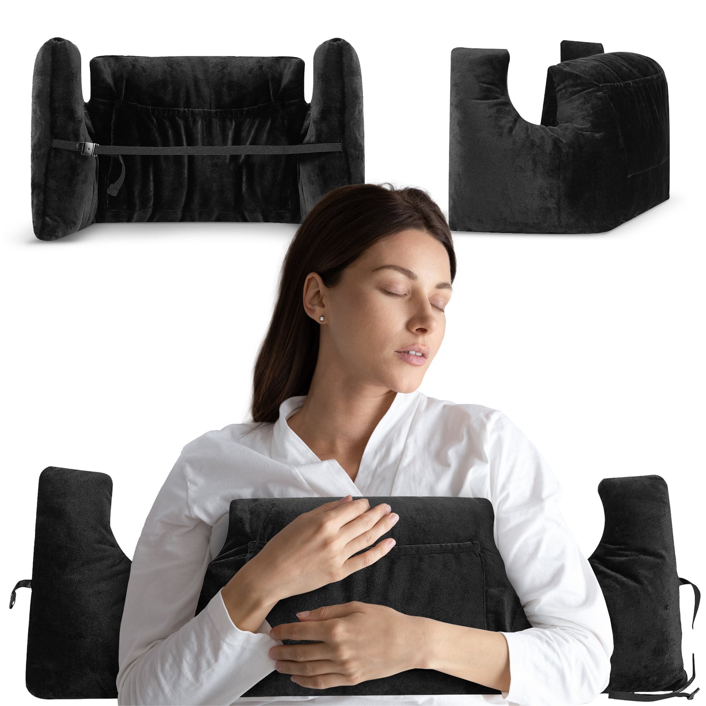 Cheer Collection Post Mastectomy Pillow - Post Surgery Chest Protection Pillow