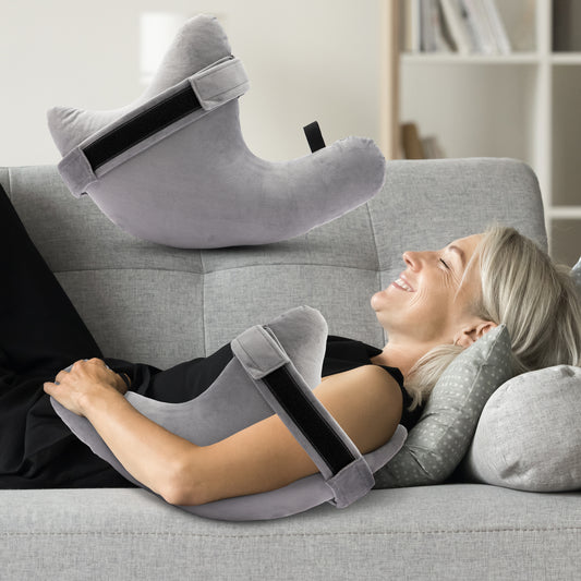Cheer Collection Post-Surgery Shoulder Pillow with Strap – Arm and Shoulder Support Cushion for Pain Relief and Recovery