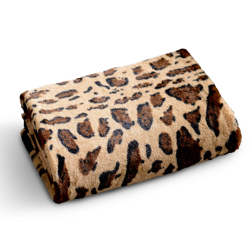 Cheer Collection Faux Fur Printed Blanket - Multiple Colors & Sizes - By Cheer Collection