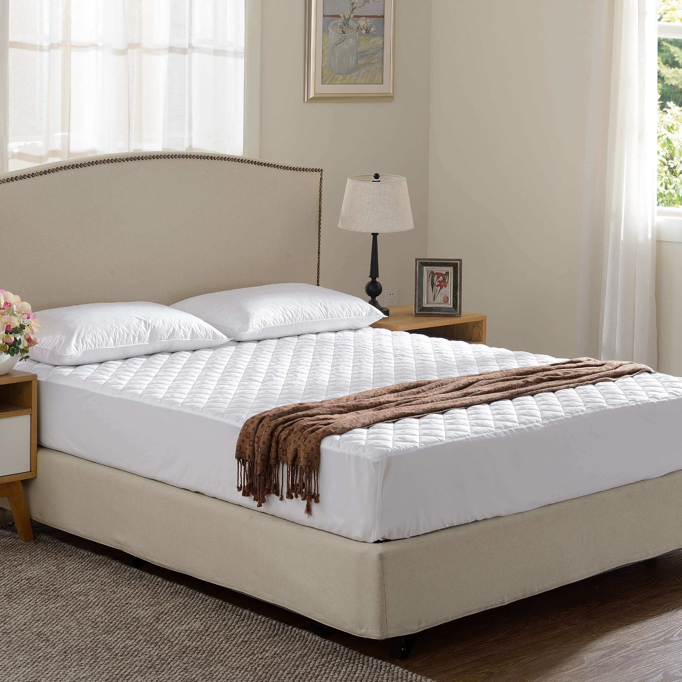 Waterproof Quilted Mattress Pad