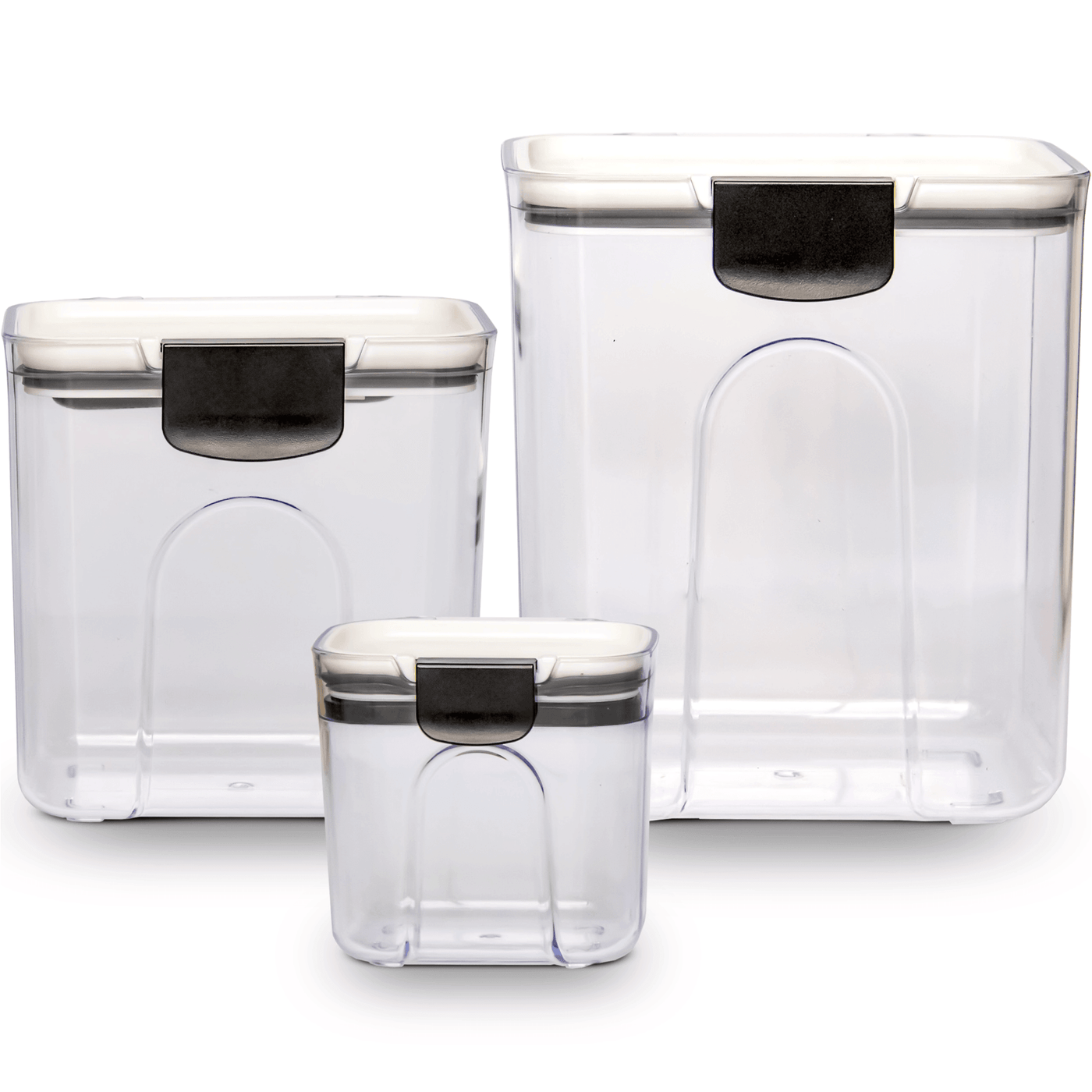  Cheer Collection Stackable Airtight Food Storage
