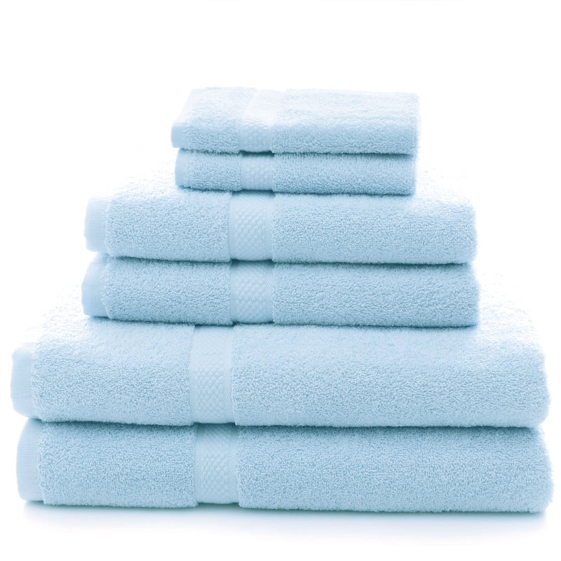 Cheer Collection 550 GSM 6 Piece Towel Set - Assorted Colors