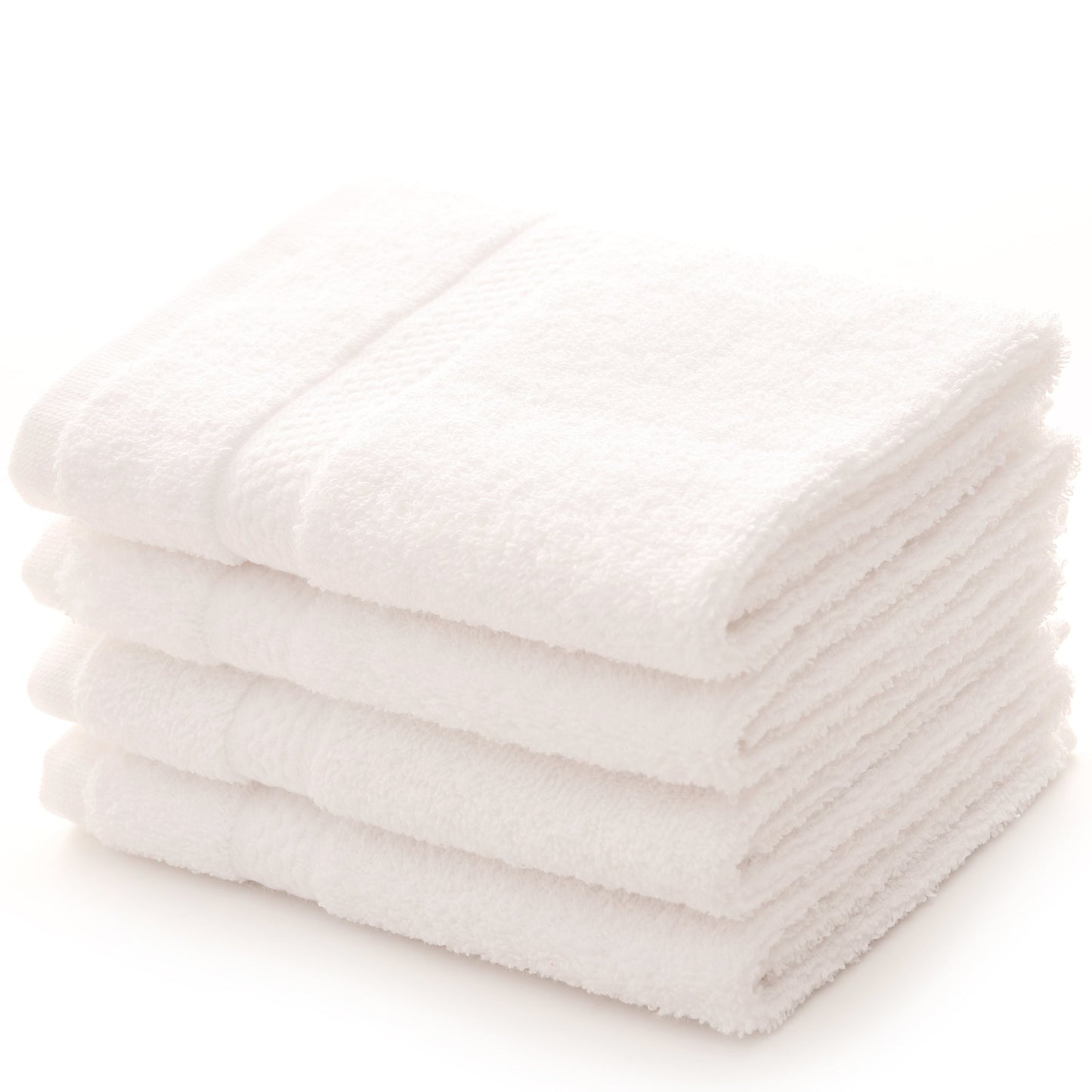 Cheer Collection 550 GSM Wash Cloth Set (Set of 4) - Assorted Colors