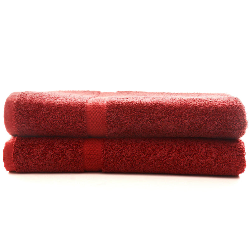 Cheer Collection 650 GSM Bath Towel (Set of 2) - Assorted Colors