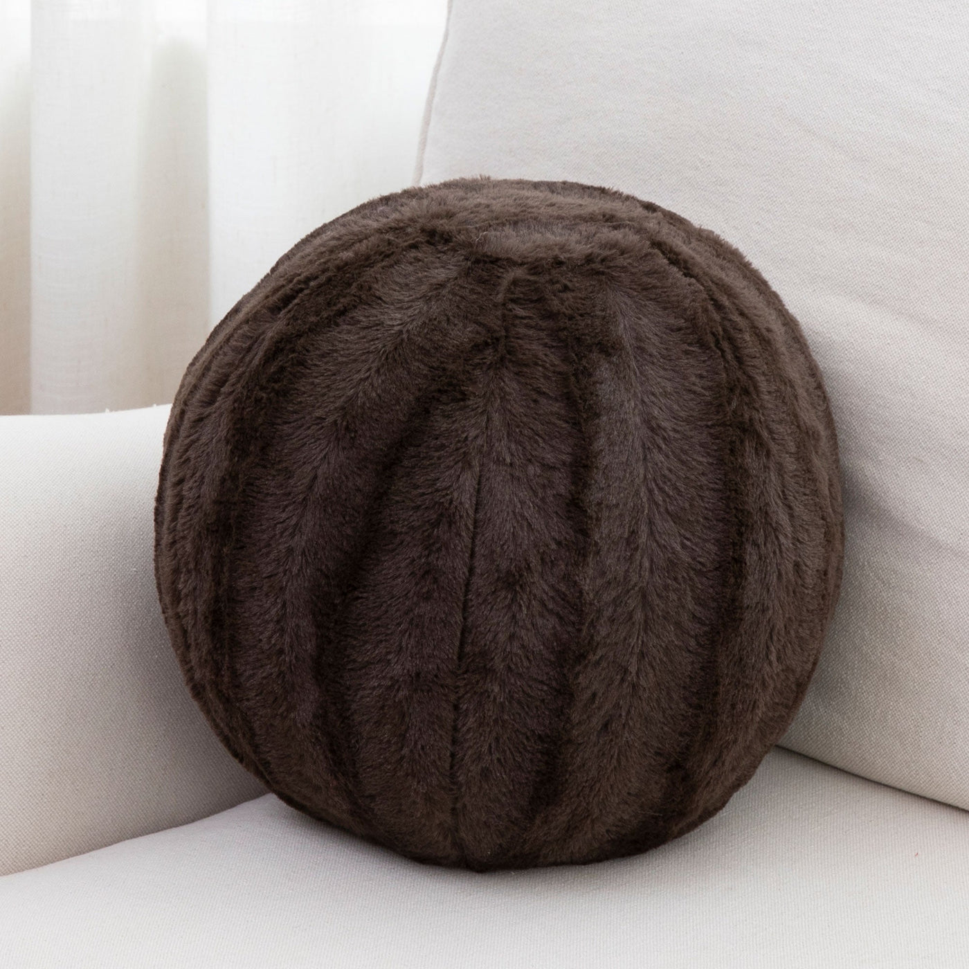 Cheer Collection Ball Throw Pillows for Living Room Decor, Decorative