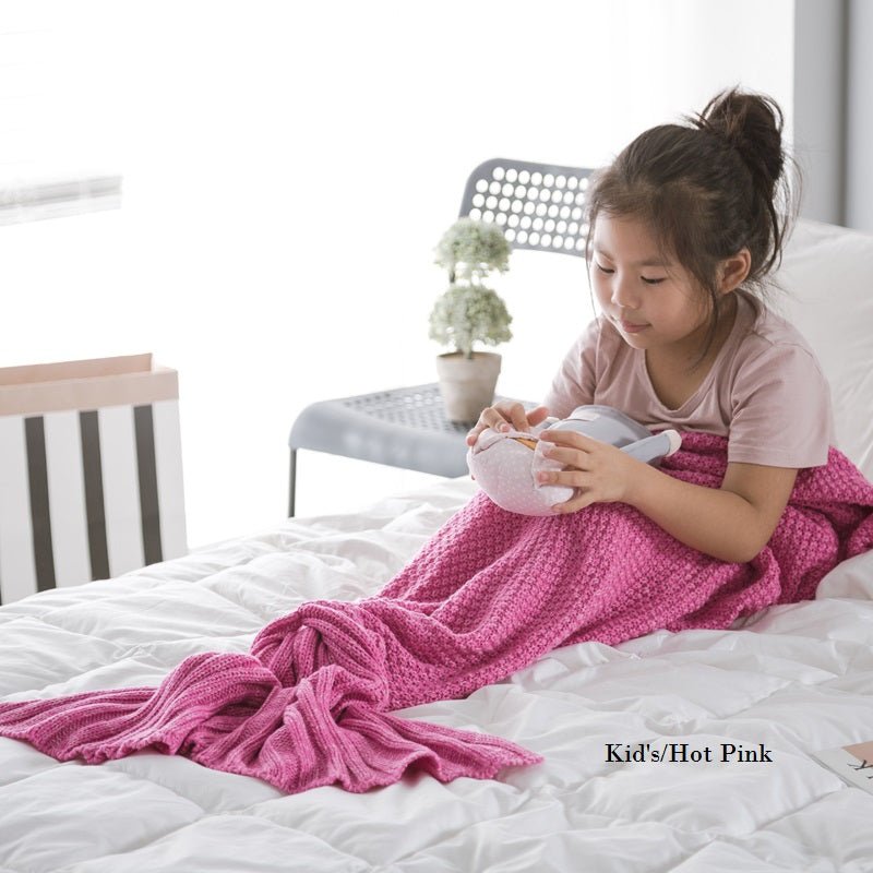 Cheer Collection Children's Mermaid Blankets - Assorted Colors