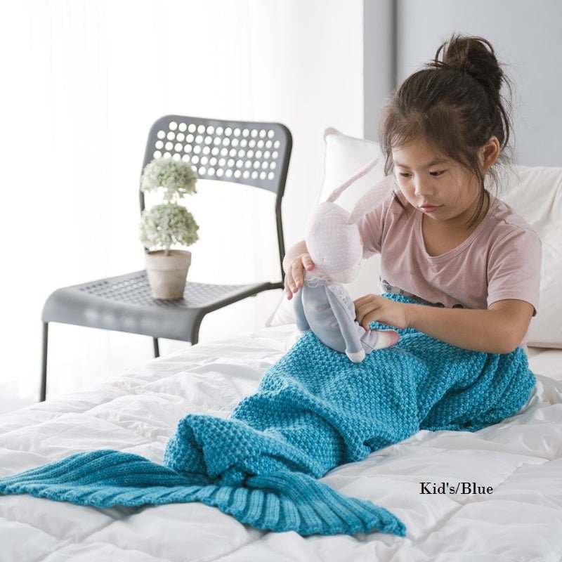 Cheer Collection Children's Mermaid Blankets - Assorted Colors