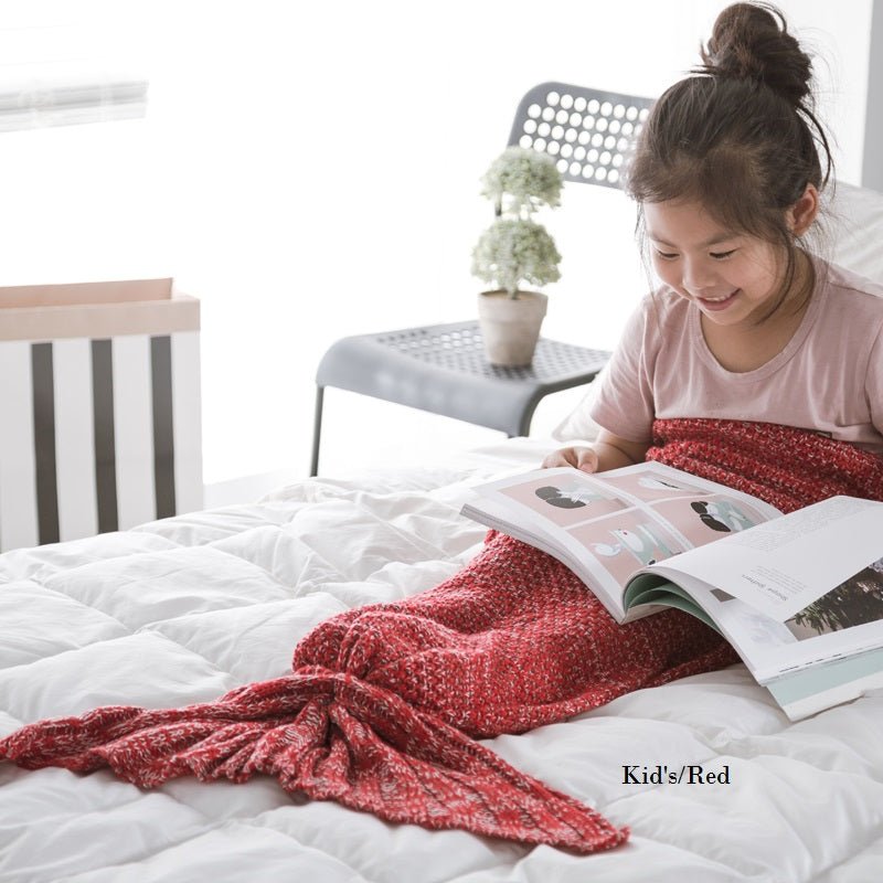 Cheer Collection Children's Mermaid Blankets - Assorted Colors