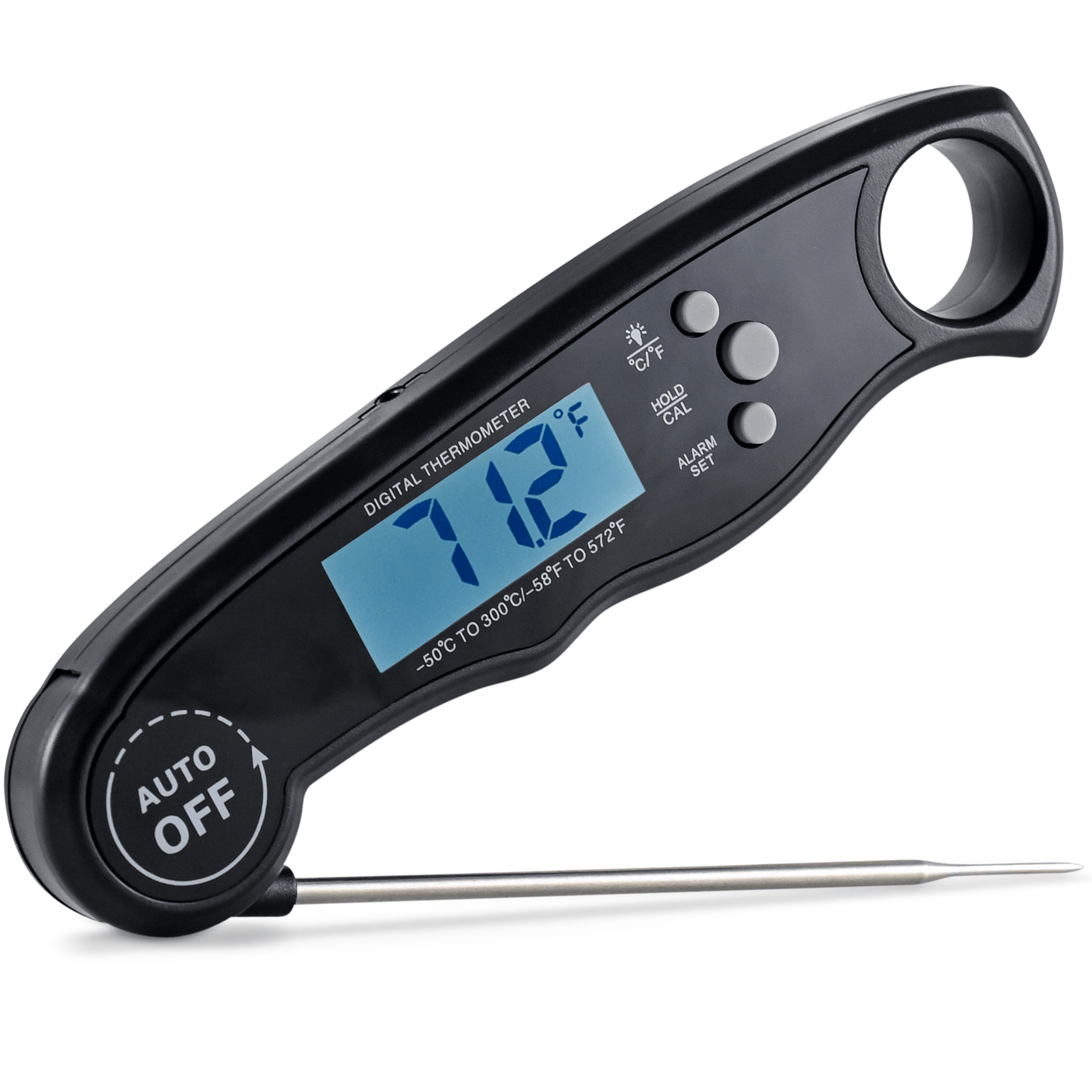 Cheer Collection Digital Meat Thermometer, Instant Read Food