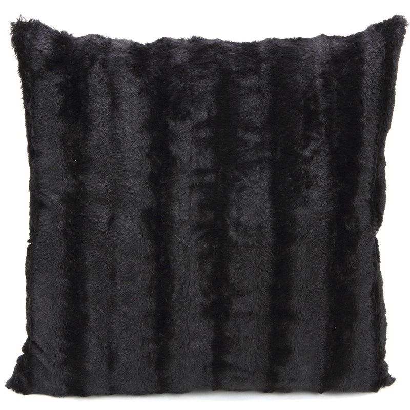 Cheer Collection Faux Fur Throw Pillow Cover - Multiple Colors & Sizes Available