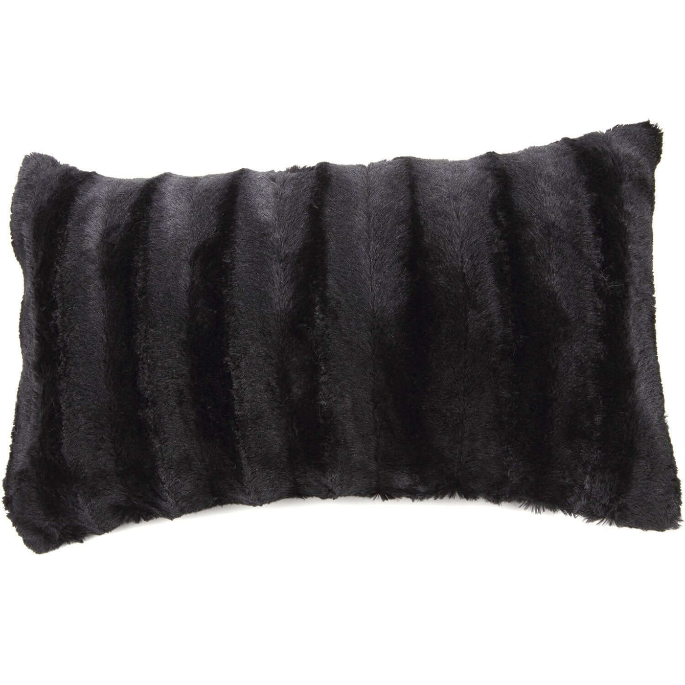 Cheer Collection Faux Fur Throw Pillow Cover Multiple Colors