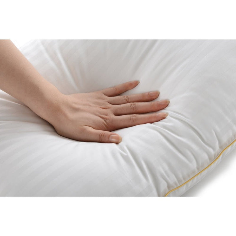 Cheer Collection Goose Down Alternative Striped Pillow - Multiple Sizes