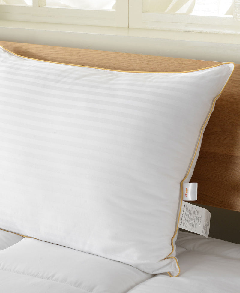 Cheer Collection Goose Down Alternative Striped Pillow - Multiple Sizes