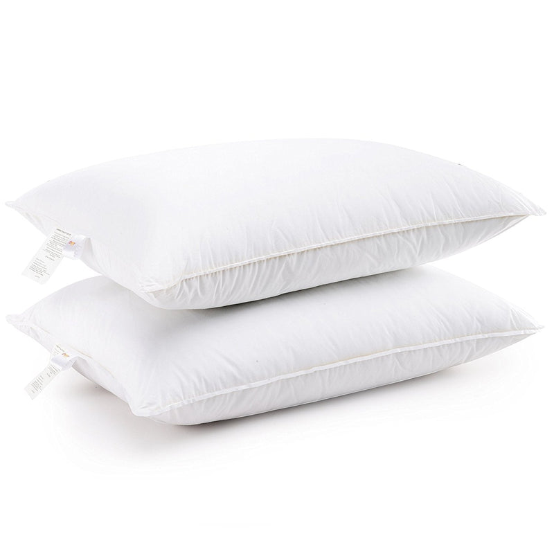 Cheer Collection Luxury Goose Down Alternative Pillows (Set of 2)