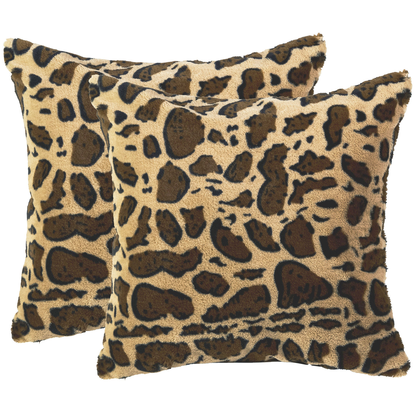 Cheer Collection Luxuriously Soft Faux Fur Throw Pillow With