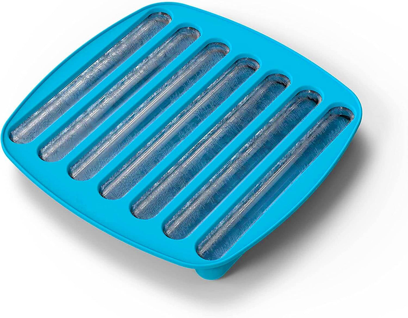 Silicone Pop Out Ice Cube Trays 2pk - Blue