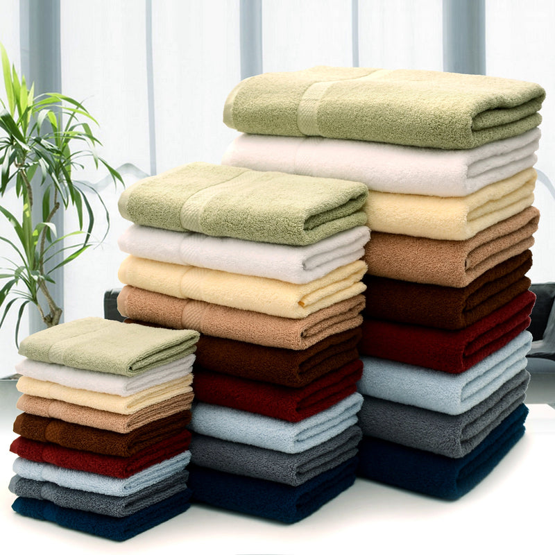 Cheer Collection Soft Absorbent Bath Sheet (Set of 4) - Multiple Color Options Available